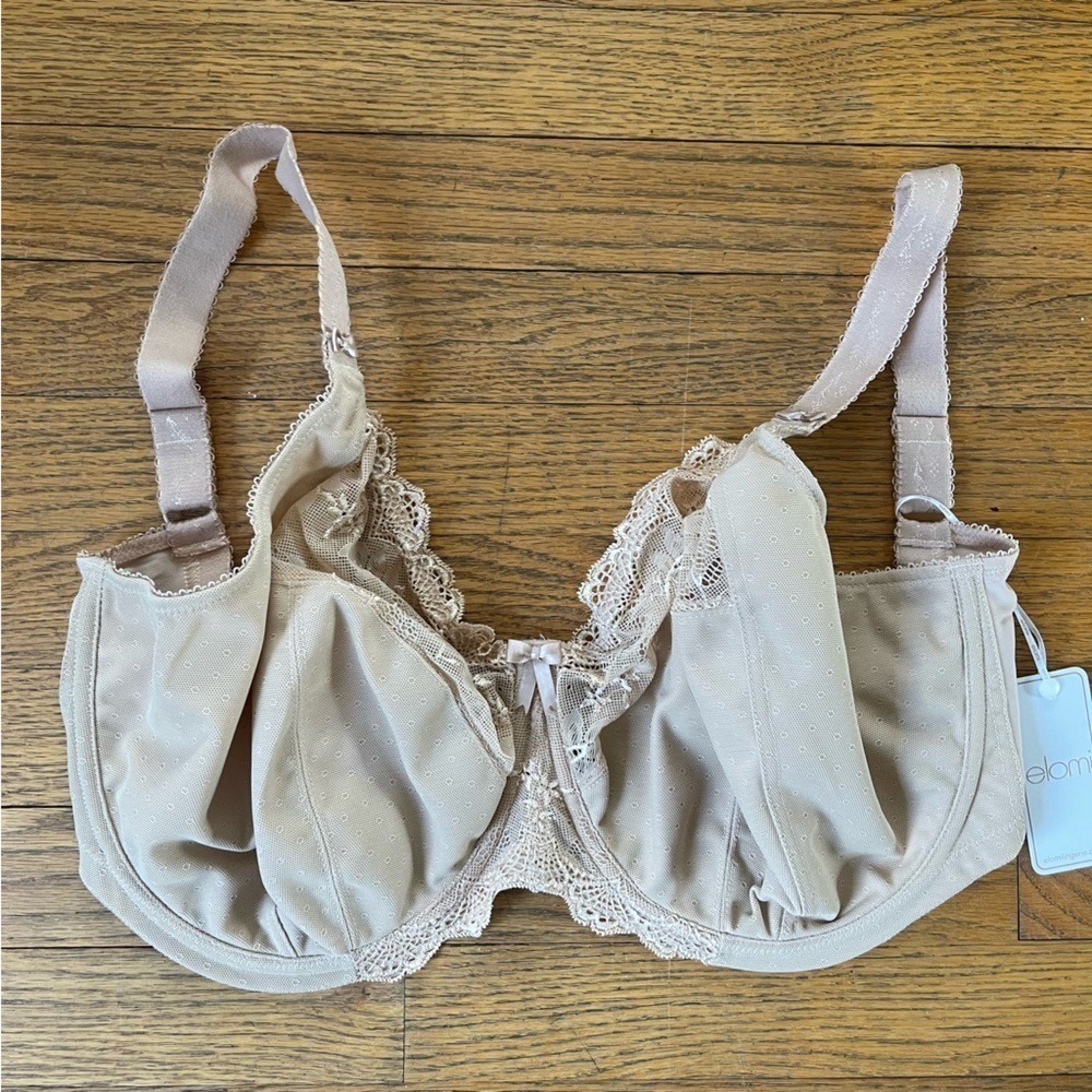 NEW Elomi Meredith EL4440 Bra Sahara Size 32O NWT - Picture 2 of 5